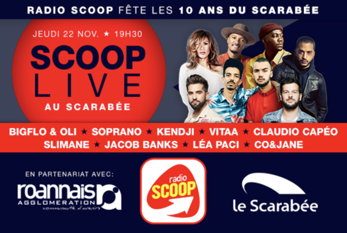 Radio Scoop : un "Scoop Live" à Roanne Radio Scoop : un "Scoop Live" à Roanne