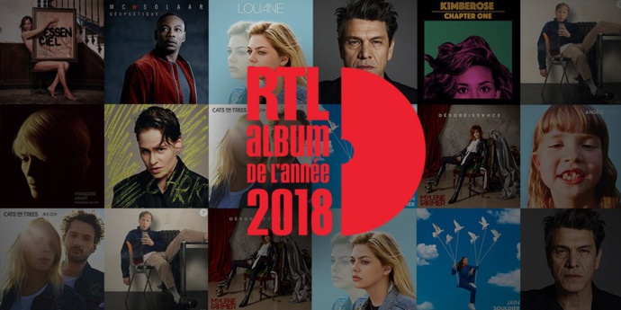 Douze albums en lice pour le prix "Album RTL de l'année"