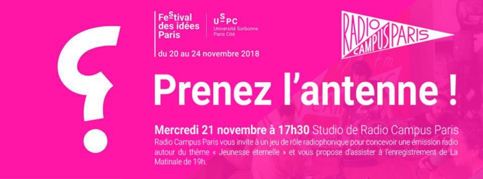 "Prenez l'antenne" sur Radio Campus Paris "Prenez l'antenne" sur Radio Campus Paris