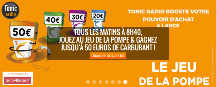 Tonic Radio lance "Le jeu de la pompe"