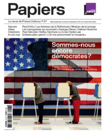 Parution de la revue "Papiers" de France Culture Parution de la revue "Papiers" de France Culture