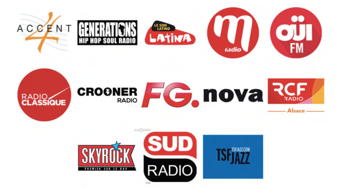 Zone Étendue : Département du Bas-Rhin et du Haut-Rhin / 13 radios Zone Étendue : Département du Bas-Rhin et du Haut-Rhin / 13 radios