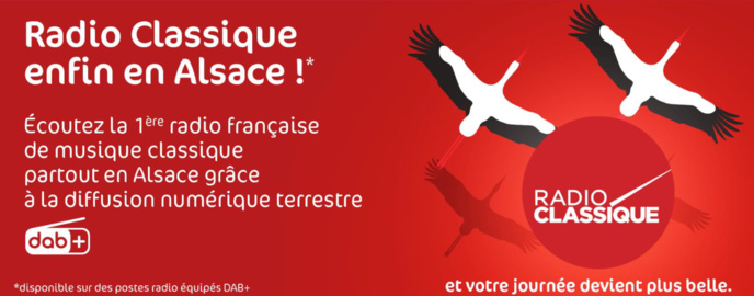 DAB+ : Radio Classique est arrivée en Alsace DAB+ : Radio Classique est arrivée en Alsace