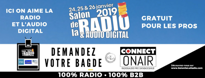 Salon Radio : téléchargez déjà votre badge d'accès gratuit Salon Radio : téléchargez déjà votre badge d'accès gratuit