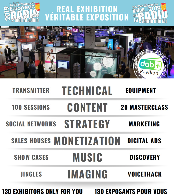 Salon Radio : téléchargez déjà votre badge d'accès gratuit Salon Radio : téléchargez déjà votre badge d'accès gratuit