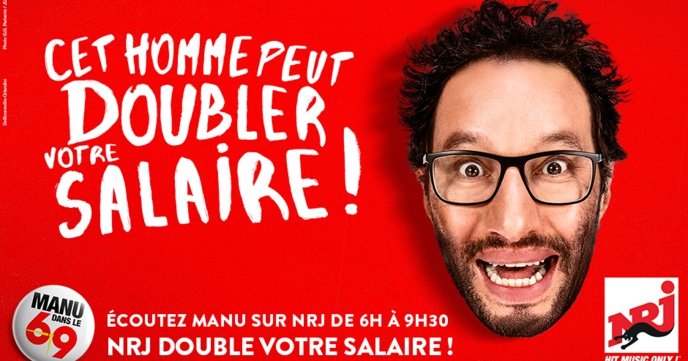 NRJ double votre salaire entre 6h et 9h.