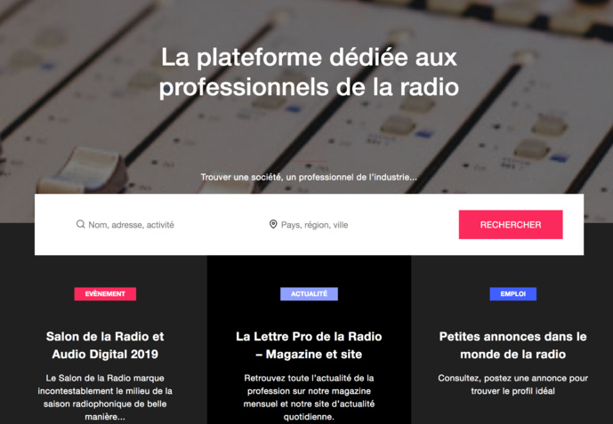 ConnectOnAir.com : le nouveau hub des professionnels de la radio ConnectOnAir.com : le nouveau hub des professionnels de la radio