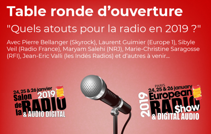 Salon de la Radio et de l'Audio Digital 2019 : 10 conférences incontournables Salon de la Radio et de l'Audio Digital 2019 : 10 conférences incontournables