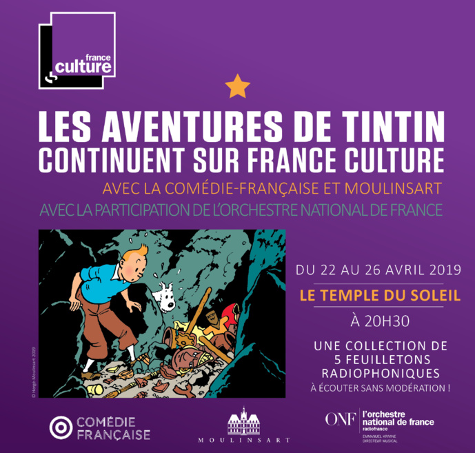France Culture fête les 90 ans de Tintin