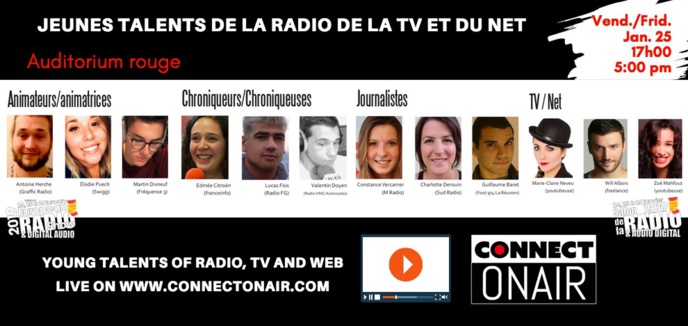 Salon de la Radio : voici les Jeunes Talents Salon de la Radio : voici les Jeunes Talents