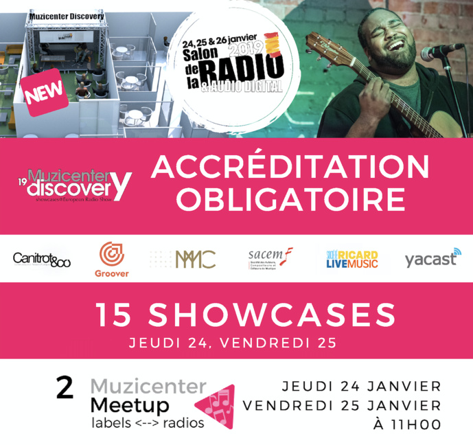 Quinze showcases au Salon de la Radio Quinze showcases au Salon de la Radio