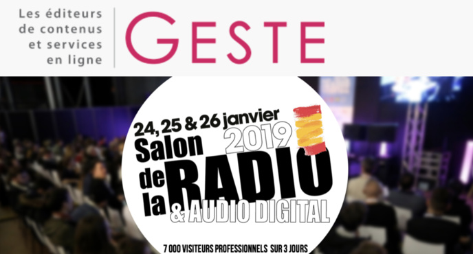 Le GESTE en force au Salon de la Radio Le GESTE en force au Salon de la Radio
