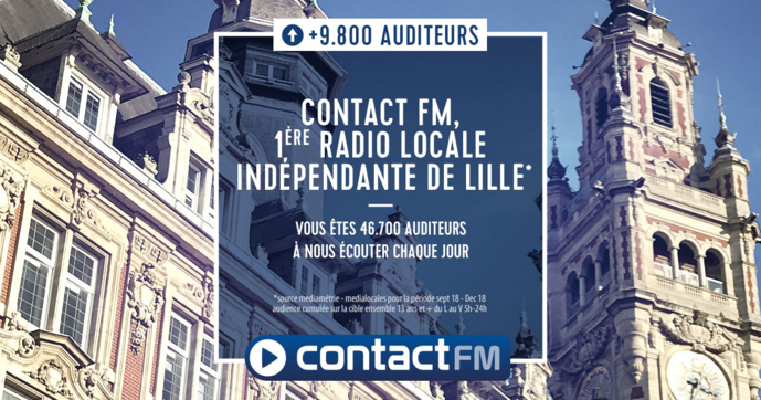 Radio Contact : première radio locale à Lille Radio Contact : première radio locale à Lille