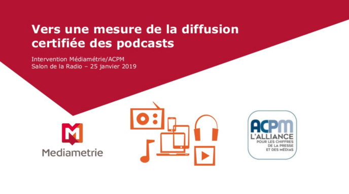 Vers une mesure certifiée des podcasts Vers une mesure certifiée des podcasts