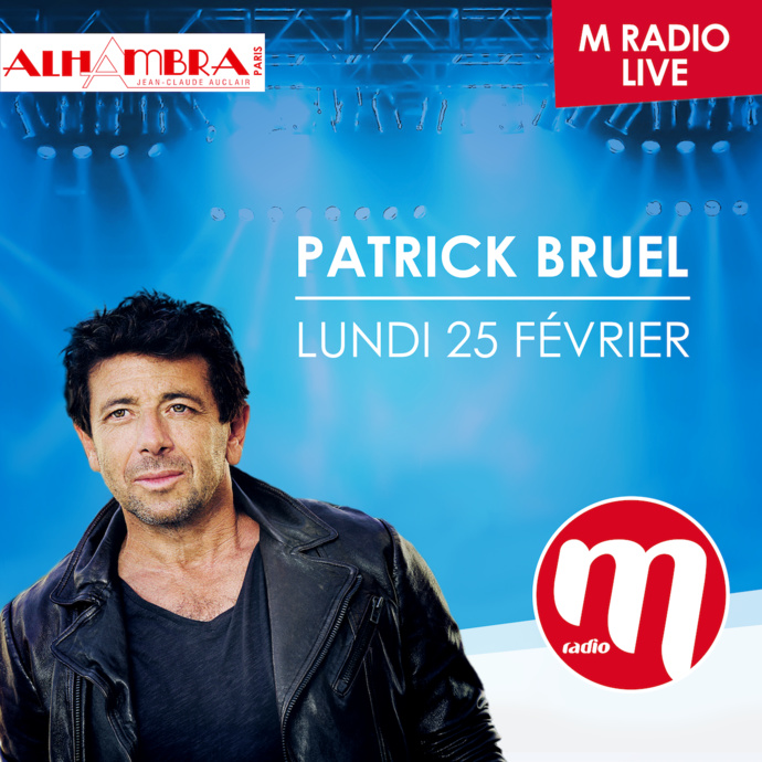 M Radio : un "M Radio Live" avec Patrick Bruel