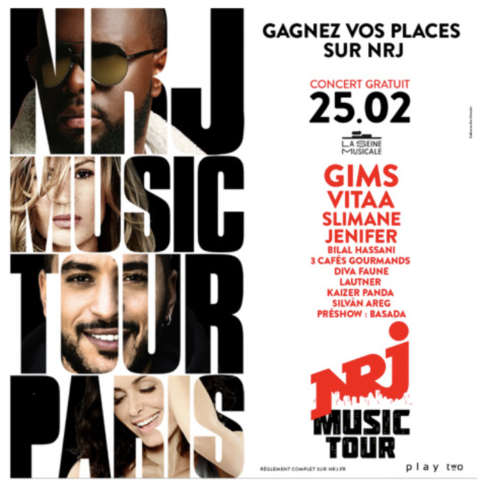 La tournée NRJ Music Tour fait étape à Paris La tournée NRJ Music Tour fait étape à Paris