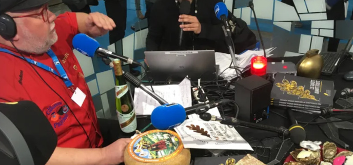 En direct au Salon de l'Agriculture © Radio France - Laurent Coviaux En direct au Salon de l'Agriculture © Radio France - Laurent Coviaux