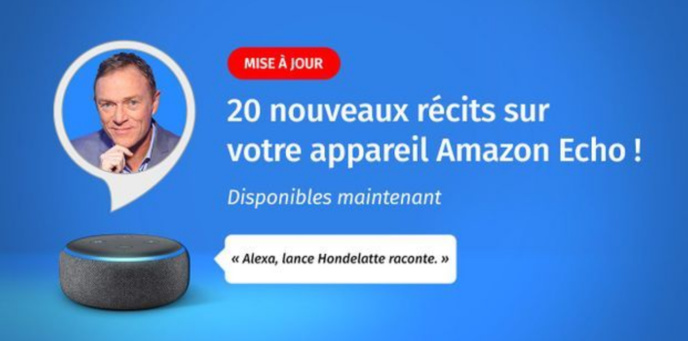 Hondelatte Raconte : 20 nouveaux récits à écouter sur Amazon Alexa Hondelatte Raconte : 20 nouveaux récits à écouter sur Amazon Alexa