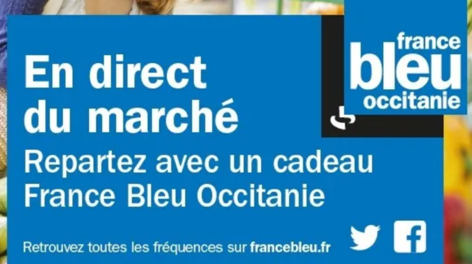 France Bleu Occitanie s'installe sur les marchés