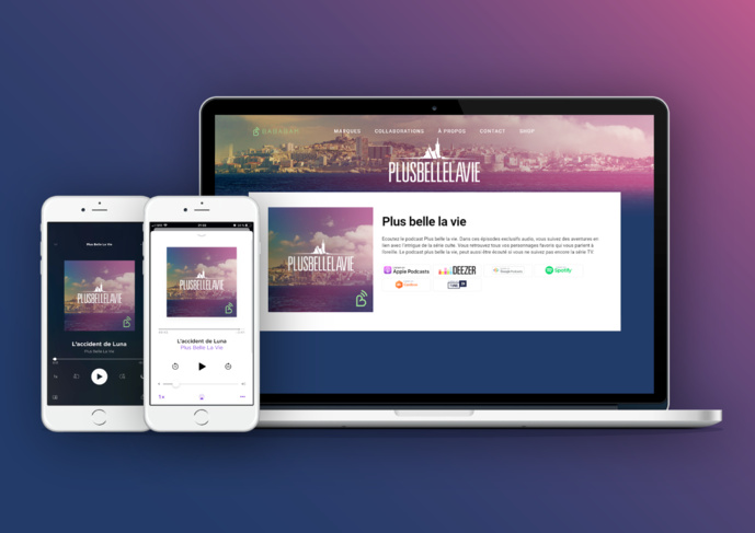 "Plus Belle La Vie" et Bababam lancent le premier podcast fiction "Plus Belle La Vie" et Bababam lancent le premier podcast fiction