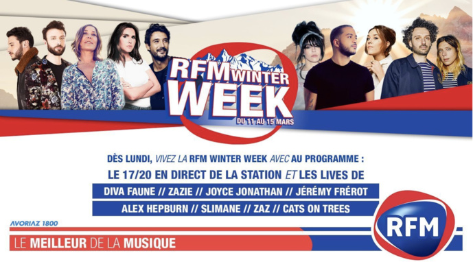 RFM Winter Week : du 11 au 15 mars à Avoriaz RFM Winter Week : du 11 au 15 mars à Avoriaz