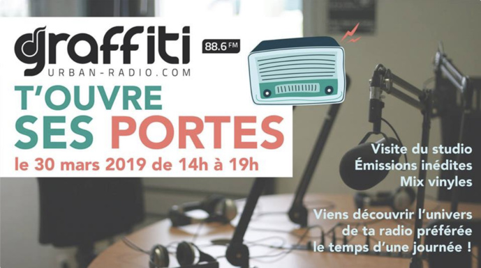 Graffiti Urban Radio organise des portes ouvertes Graffiti Urban Radio organise des portes ouvertes