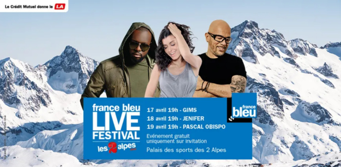France Bleu Live au Palais des Sports des 2 Alpes