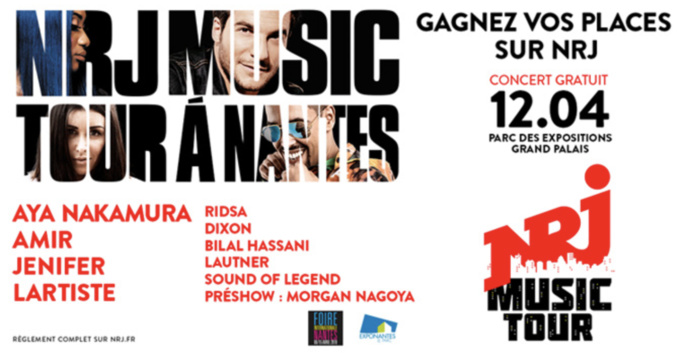 Le NRJ Music Tour fait étape à Nantes Le NRJ Music Tour fait étape à Nantes