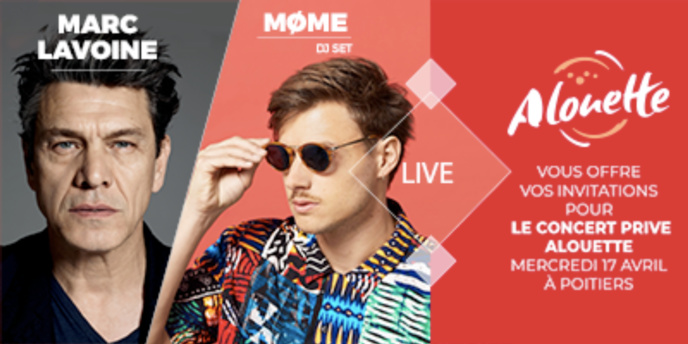 Marc Lavoine et Møme en concert avec Alouette Marc Lavoine et Møme en concert avec Alouette