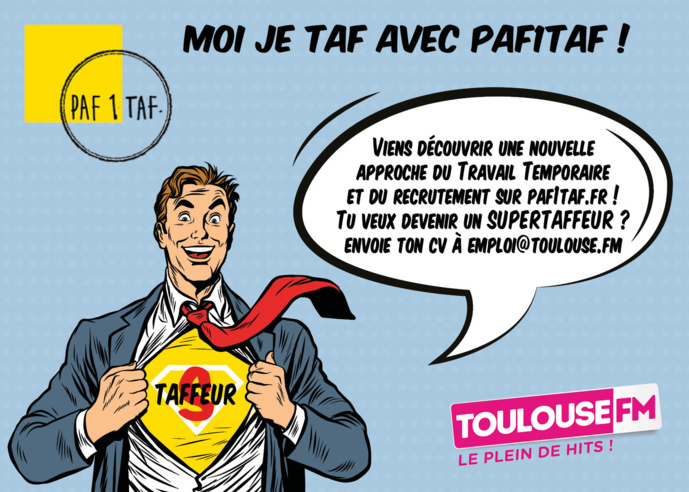 Tous les matins, Le "Super Taffeur" est sur Toulouse FM Tous les matins, Le "Super Taffeur" est sur Toulouse FM