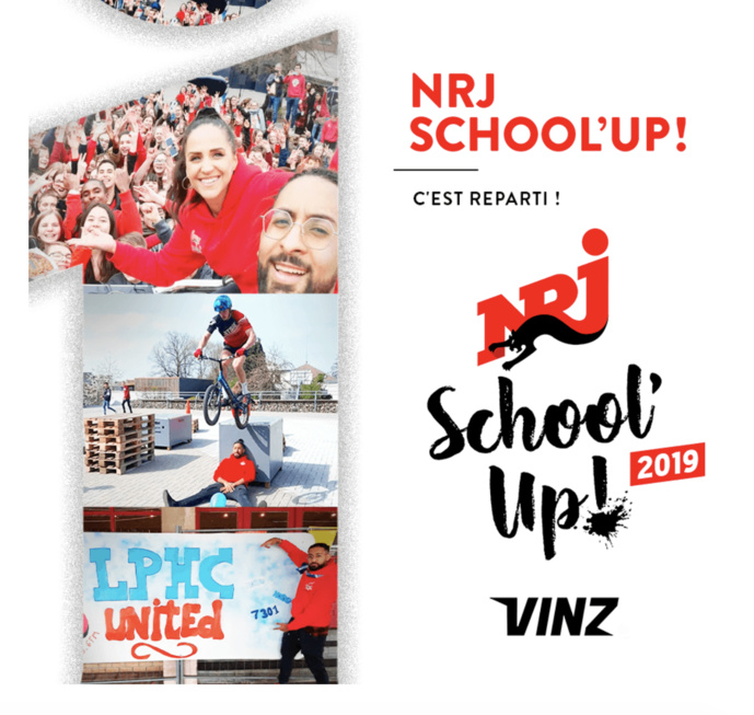 L'opération NRJ School’Up se poursuit en Belgique