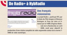 Flashback en 2011 - De Radio+ à HybRadio