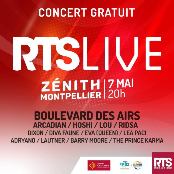 RTS FM : un RTS Live au Zénith de Montpellier