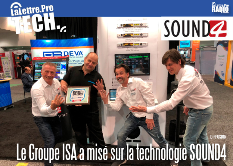 Le Groupe ISA a misé sur la technologie SOUND4