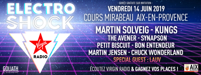 Virgin Radio : un Electroshock à Aixe-en-Provence Virgin Radio : un Electroshock à Aixe-en-Provence