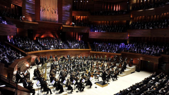 L'auditorium de Radio France ici avec l'Orchestre National de France © Christophe Abramowitz L'auditorium de Radio France ici avec l'Orchestre National de France © Christophe Abramowitz