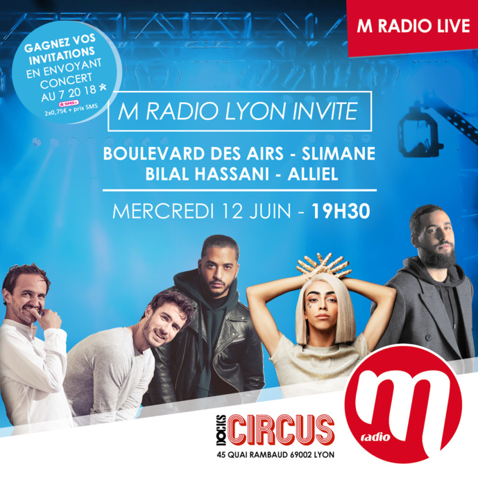M Radio : un "M Radio Live" à Lyon M Radio : un "M Radio Live" à Lyon