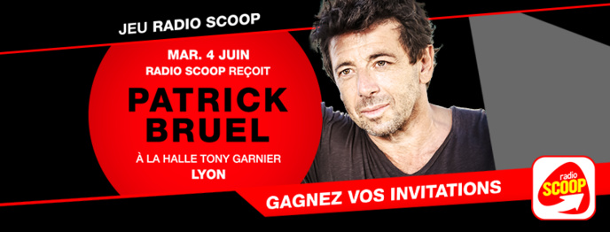 Patrick Bruel reçoit Radio Scoop avant son concert à Lyon Patrick Bruel reçoit Radio Scoop avant son concert à Lyon