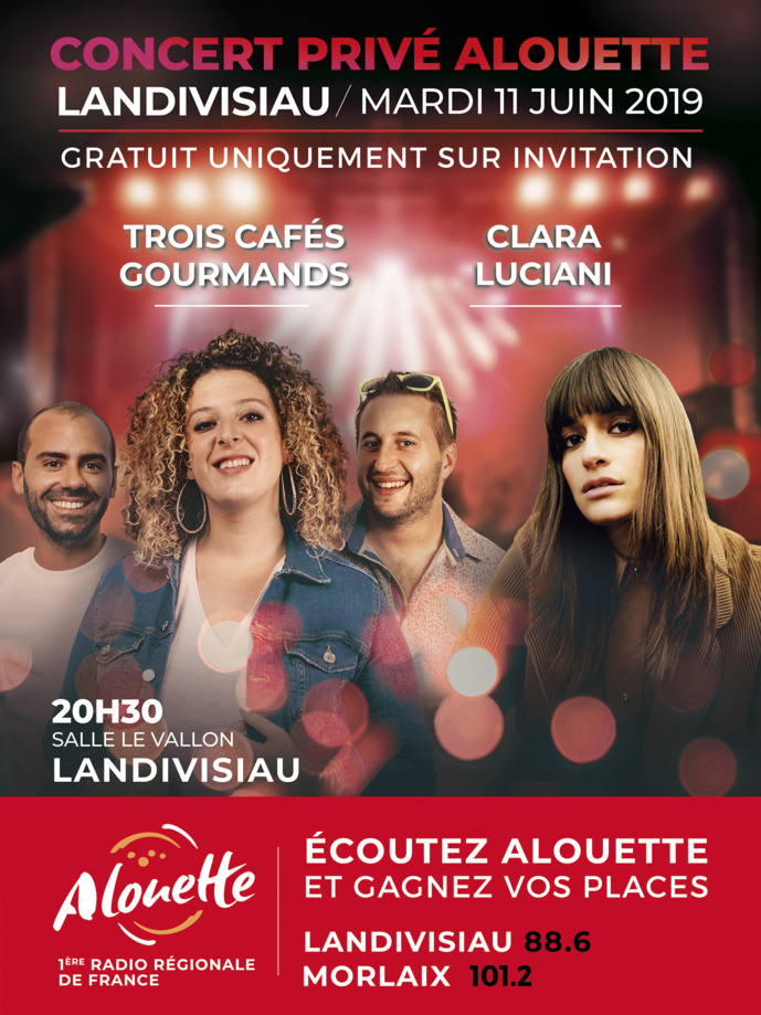 Alouette : deux concerts en juin à Landivisiau et Nantes Alouette : deux concerts en juin à Landivisiau et Nantes