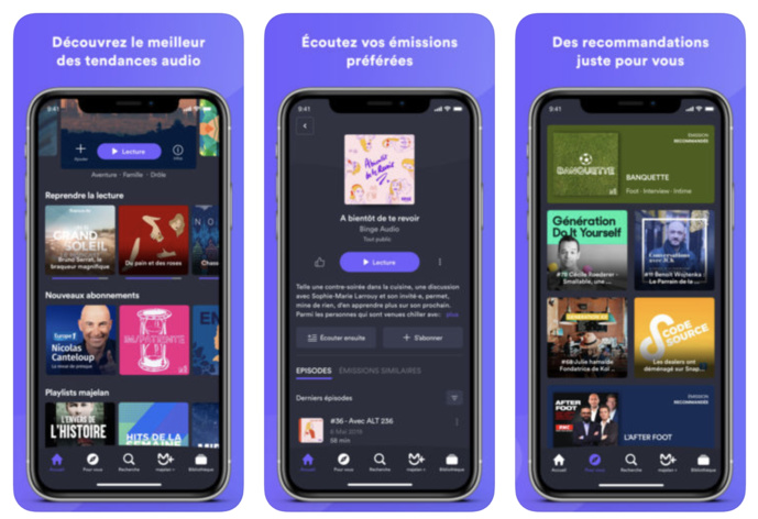 L'application gratuite est disponible dans 50 pays et propose 280 000 contenus. L'application gratuite est disponible dans 50 pays et propose 280 000 contenus.