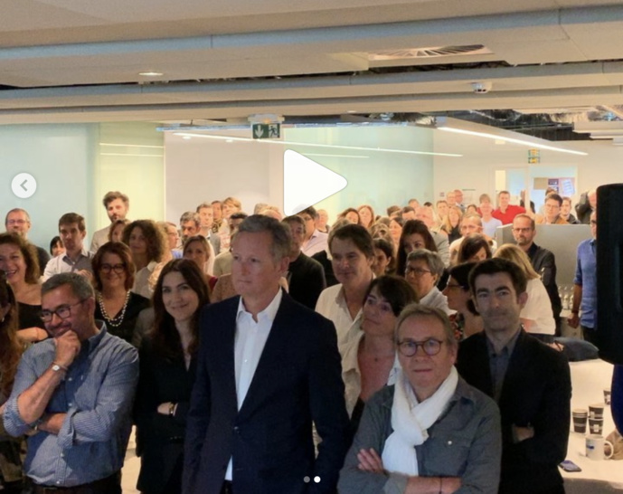 Arnaud Lagardère : "Un pour tous, tous pour Europe 1 !" Arnaud Lagardère : "Un pour tous, tous pour Europe 1 !"