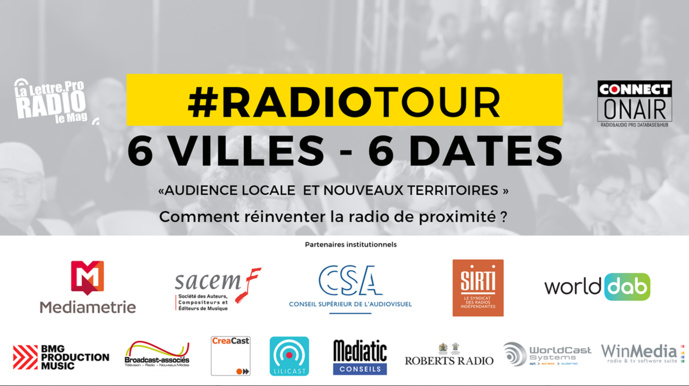 RadioTour : le programme heure par heure à Bordeaux RadioTour : le programme heure par heure à Bordeaux