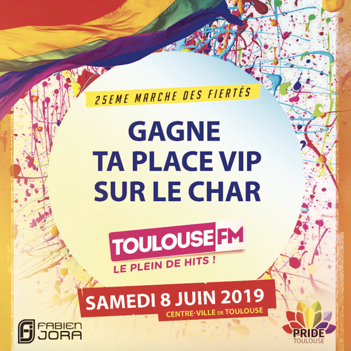 Un char Toulouse FM à la Marche des Fiertés Un char Toulouse FM à la Marche des Fiertés