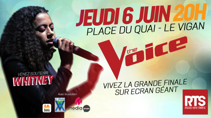RTS retransmettra sur écran géant le finale de The Voice RTS retransmettra sur écran géant le finale de The Voice