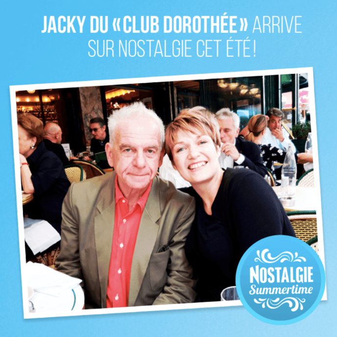 Belgique : Jacky du "Club Dorothée" arrive sur Nostalgie