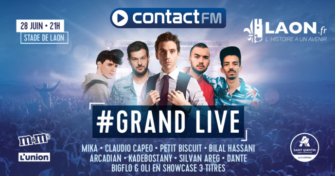 Contact FM : un "Grand Live" pour terminer la saison Contact FM : un "Grand Live" pour terminer la saison