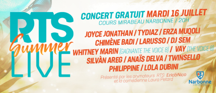 RTS prépare un "RTS Summer Live" à Narbonne RTS prépare un "RTS Summer Live" à Narbonne