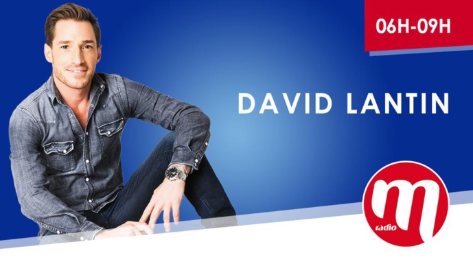Après une saison sur la tranche 9h/12h, David Lantin animera la matinale de M Radio la saison prochaine.