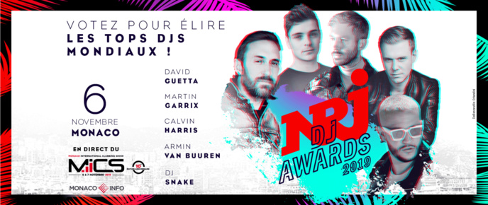 Ouverture des votes de la cérémonie des NRJ DJ Awards 2019