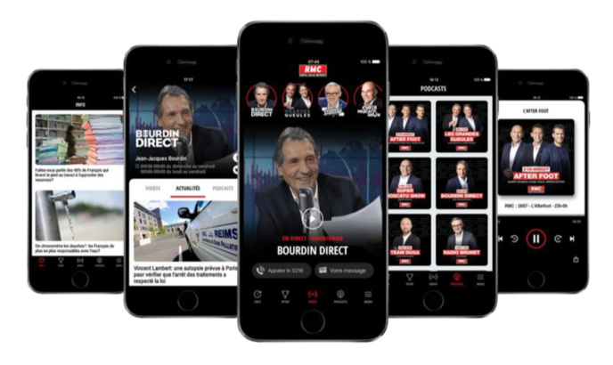RMC lance une nouvelle application RMC lance une nouvelle application